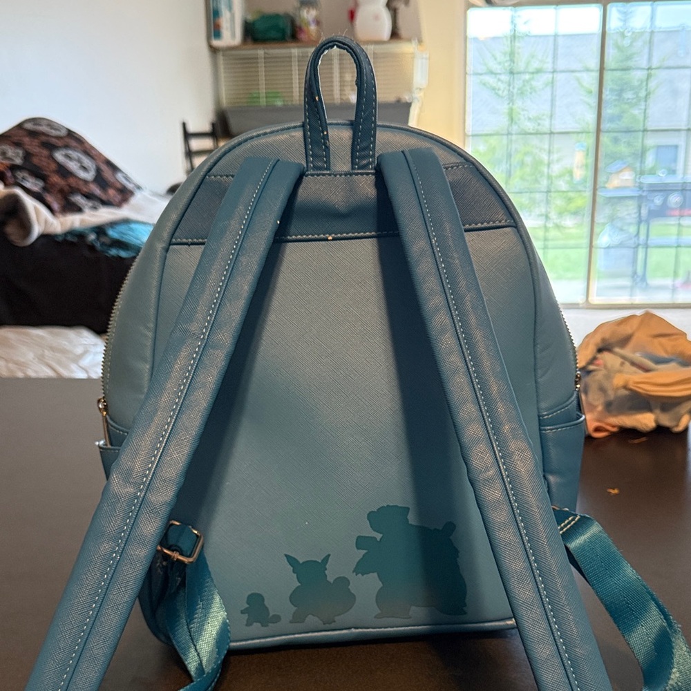 Loungefly Blue Pokémon Squirtle Evolution Backpack - Picture 3 of 6